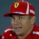 Kimi Raikkonen, Ferrari in the press conference at Formula One World Championship, Rd21, Abu Dhabi Grand Prix, Preparations, Yas Marina Circuit, Abu Dhabi, UAE, Thursday 22 November 2018.