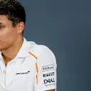 Lando Norris, McLaren in the press conference at Formula One World Championship, Rd21, Abu Dhabi Grand Prix, Preparations, Yas Marina Circuit, Abu Dhabi, UAE, Thursday 22 November 2018.