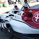 Marcus Ericsson (SWE) Alfa Romeo Sauber C37 at Formula One World Championship, Rd1, Australian Grand Prix, Practice, Melbourne, Australia, Friday 23 March 2018. © Mark Sutton/Sutton Images