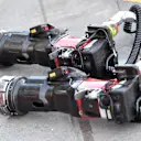 Wheel guns at Formula One World Championship, Rd1, Australian Grand Prix, Practice, Melbourne, Australia, Friday 23 March 2018. © Mark Sutton/Sutton Images