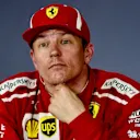 Kimi Raikkonen (FIN) Ferrari in the Press Conference at Formula One World Championship, Rd1, Australian Grand Prix, Qualifying, Melbourne, Australia, Saturday 24 March 2018. © Jerry Andre/Sutton Images