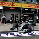 Lewis Hamilton (GBR) Mercedes-AMG F1 W09 EQ Power+ at Formula One World Championship, Rd1, Australian Grand Prix, Qualifying, Melbourne, Australia, Saturday 24 March 2018. © Mark Sutton/Sutton Images