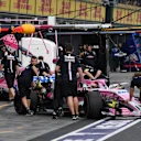 Esteban Ocon (FRA) Force India VJM11 at Formula One World Championship, Rd1, Australian Grand Prix, Qualifying, Melbourne, Australia, Saturday 24 March 2018. © Mark Sutton/Sutton Images