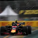 Daniel Ricciardo (AUS) Red Bull Racing RB14 sparks at Formula One World Championship, Rd1, Australian Grand Prix, Qualifying, Melbourne, Australia, Saturday 24 March 2018. © Dirk Klynsmith/Sutton Images