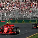 Kimi Raikkonen (FIN) Ferrari SF-71H at Formula One World Championship, Rd1, Australian Grand Prix, Race, Melbourne, Australia, Sunday 25 March 2018. © Dirk Klynsmith/Sutton Images