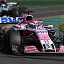 Sergio Perez (MEX) Force India VJM11 at Formula One World Championship, Rd1, Australian Grand Prix, Race, Melbourne, Australia, Sunday 25 March 2018. © Mark Sutton/Sutton Images