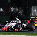 Romain Grosjean (FRA) Haas VF-18 at Formula One World Championship, Rd1, Australian Grand Prix, Race, Melbourne, Australia, Sunday 25 March 2018. © Daniel Kalisz/Sutton Images
