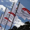 Flags at Formula One World Championship, Rd1, Australian Grand Prix, Race, Melbourne, Australia, Sunday 25 March 2018. © Mark Sutton/Sutton Images