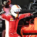 Race winner Sebastian Vettel (GER) Ferrari celebrates in parc ferme at Formula One World Championship, Rd1, Australian Grand Prix, Race, Melbourne, Australia, Sunday 25 March 2018. © Mark Sutton/Sutton Images