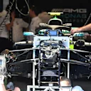 Mercedes-AMG F1 W09 EQ Power+ in the garage at Formula One World Championship, Rd1, Australian Grand Prix, Preparations, Melbourne, Australia, Thursday 22 March 2018. © Mark Sutton/Sutton Images