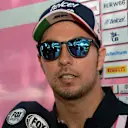 Sergio Perez (MEX) Force India at Formula One World Championship, Rd1, Australian Grand Prix, Preparations, Melbourne, Australia, Thursday 22 March 2018. © Rubio/Sutton Images