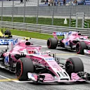 Esteban Ocon (FRA) Force India VJM11 at Formula One World Championship, Rd9, Austrian Grand Prix, Practice, Spielberg, Austria, Friday 29 June 2018. © Mark Sutton/Sutton Images