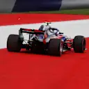 Pierre Gasly (FRA) Scuderia Toro Rosso STR13 runs wide at Formula One World Championship, Rd9, Austrian Grand Prix, Practice, Spielberg, Austria, Friday 29 June 2018. © Manuel Goria/Sutton Images