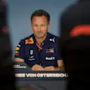 Christian Horner (GBR) Red Bull Racing Team Principal in the Press Conference at Formula One World Championship, Rd9, Austrian Grand Prix, Practice, Spielberg, Austria, Friday 29 June 2018. © Manuel Goria/Sutton Images