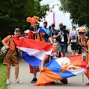 Max Verstappen (NED) Red Bull Racing fans at Formula One World Championship, Rd9, Austrian Grand Prix, Practice, Spielberg, Austria, Friday 29 June 2018. © Jerry Andre/Sutton Images