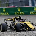 Carlos Sainz (ESP) Renault Sport F1 Team RS18 runs through the gravel at Formula One World Championship, Rd9, Austrian Grand Prix, Practice, Spielberg, Austria, Friday 29 June 2018. © Jerry Andre/Sutton Images