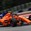 Stoffel Vandoorne (BEL) McLaren MCL33 at Formula One World Championship, Rd9, Austrian Grand Prix, Qualifying, Spielberg, Austria, Saturday 30 June 2018. © Manuel Goria/Sutton Images