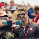 Romain Grosjean (FRA) Haas F1 fans selfie at Formula One World Championship, Rd9, Austrian Grand Prix, Qualifying, Spielberg, Austria, Saturday 30 June 2018. © Manuel Goria/Sutton Images