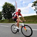 Sebastian Vettel (GER) Ferrari on his bike at Formula One World Championship, Rd9, Austrian Grand Prix, Qualifying, Spielberg, Austria, Saturday 30 June 2018. © Jerry Andre/Sutton Images