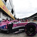 Sergio Perez (MEX) Force India VJM11 at Formula One World Championship, Rd9, Austrian Grand Prix, Qualifying, Spielberg, Austria, Saturday 30 June 2018. © Jerry Andre/Sutton Images