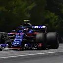 Pierre Gasly (FRA) Scuderia Toro Rosso STR13 at Formula One World Championship, Rd9, Austrian Grand Prix, Qualifying, Spielberg, Austria, Saturday 30 June 2018. © Mark Sutton/Sutton Images