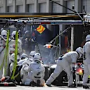 Sergey Sirotkin (RUS) Williams FW41 pit stop at Formula One World Championship, Rd9, Austrian Grand Prix, Race, Spielberg, Austria, Sunday 1 July 2018. © Mark Sutton/Sutton Images