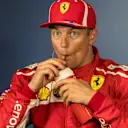 Kimi Raikkonen (FIN) Ferrari in the Press Conference at Formula One World Championship, Rd9, Austrian Grand Prix, Race, Spielberg, Austria, Sunday 1 July 2018. © Manuel Goria/Sutton Images