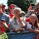 Marcus Ericsson (SWE) Alfa Romeo Sauber F1 Team fans selfie at Formula One World Championship, Rd9, Austrian Grand Prix, Race, Spielberg, Austria, Sunday 1 July 2018. © Mark Sutton/Sutton Images