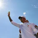 Lewis Hamilton (GBR) Mercedes-AMG F1 on the drivers parade at Formula One World Championship, Rd9, Austrian Grand Prix, Race, Spielberg, Austria, Sunday 1 July 2018. © Mark Sutton/Sutton Images
