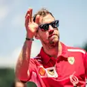 Sebastian Vettel (GER) Ferrari on the drivers parade at Formula One World Championship, Rd9, Austrian Grand Prix, Race, Spielberg, Austria, Sunday 1 July 2018. © Manuel Goria/Sutton Images