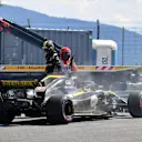 Race retiree Nico Hulkenberg (GER) Renault Sport F1 Team RS18 at Formula One World Championship, Rd9, Austrian Grand Prix, Race, Spielberg, Austria, Sunday 1 July 2018. © Mark Sutton/Sutton Images