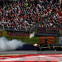 Nico Hulkenberg (GER) Renault Sport F1 Team RS18 retires from the race at Formula One World Championship, Rd9, Austrian Grand Prix, Race, Spielberg, Austria, Sunday 1 July 2018. © Mark Sutton/Sutton Images