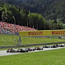 The start of the race at Formula One World Championship, Rd9, Austrian Grand Prix, Race, Spielberg, Austria, Sunday 1 July 2018. © Jerry Andre/Sutton Images