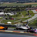 Stoffel Vandoorne (BEL) McLaren MCL33 with broken front wing on lap one at Formula One World Championship, Rd9, Austrian Grand Prix, Race, Spielberg, Austria, Sunday 1 July 2018. © Manuel Goria/Sutton Images