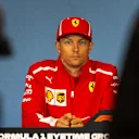 Kimi Raikkonen (FIN) Ferrari in the Press Conference at Formula One World Championship, Rd9, Austrian Grand Prix, Preparations, Spielberg, Austria, Thursday 28 June 2018. © Manuel Goria/Sutton Images