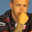 Kevin Magnussen (DEN) Haas F1 in the Press Conference at Formula One World Championship, Rd9, Austrian Grand Prix, Preparations, Spielberg, Austria, Thursday 28 June 2018. © Manuel Goria/Sutton Images