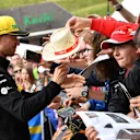 Nico Hulkenberg (GER) Renault Sport F1 Team signs autographs for the fans at Formula One World Championship, Rd9, Austrian Grand Prix, Preparations, Spielberg, Austria, Thursday 28 June 2018. © Jerry Andre/Sutton Images