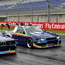 Daniel Ricciardo (AUS) Red Bull Racing and drift cars at Formula One World Championship, Rd9, Austrian Grand Prix, Preparations, Spielberg, Austria, Thursday 28 June 2018. © Mark Sutton/Sutton Images