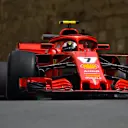 Kimi Raikkonen (FIN) Ferrari SF-71H at Formula One World Championship, Rd4, Azerbaijan Grand Prix, Practice, Baku City Circuit, Baku, Azerbaijan, Friday 27 April 2018. © Simon Galloway/Sutton Images