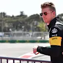 Nico Hulkenberg (GER) Renault Sport F1 Team at Formula One World Championship, Rd4, Azerbaijan Grand Prix, Practice, Baku City Circuit, Baku, Azerbaijan, Friday 27 April 2018. © Jerry Andre/Sutton Images