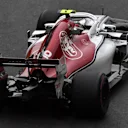 Charles Leclerc (MON) Alfa Romeo Sauber C37 at Formula One World Championship, Rd4, Azerbaijan Grand Prix, Practice, Baku City Circuit, Baku, Azerbaijan, Friday 27 April 2018. © Jerry Andre/Sutton Images