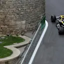 Carlos Sainz (ESP) Renault Sport F1 Team RS18 at Formula One World Championship, Rd4, Azerbaijan Grand Prix, Practice, Baku City Circuit, Baku, Azerbaijan, Friday 27 April 2018. © James Gasperotti/Sutton Images