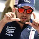 Sergio Perez (MEX) Force India at Formula One World Championship, Rd4, Azerbaijan Grand Prix, Practice, Baku City Circuit, Baku, Azerbaijan, Friday 27 April 2018. © Mark Sutton/Sutton Images