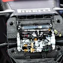 Red Bull Racing RB14 chassis detail at Formula One World Championship, Rd4, Azerbaijan Grand Prix, Qualifying, Baku City Circuit, Baku, Azerbaijan, Saturday 28 April 2018. © Mark Sutton/Sutton Images