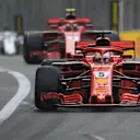 Sebastian Vettel (GER) Ferrari SF-71H at Formula One World Championship, Rd4, Azerbaijan Grand Prix, Qualifying, Baku City Circuit, Baku, Azerbaijan, Saturday 28 April 2018. © Simon Galloway/Sutton Images