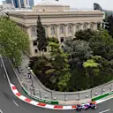 Pierre Gasly (FRA) Scuderia Toro Rosso STR13 at Formula One World Championship, Rd4, Azerbaijan Grand Prix, Qualifying, Baku City Circuit, Baku, Azerbaijan, Saturday 28 April 2018. © Jerry Andre/Sutton Images