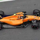 Stoffel Vandoorne (BEL) McLaren MCL33 at Formula One World Championship, Rd4, Azerbaijan Grand Prix, Qualifying, Baku City Circuit, Baku, Azerbaijan, Saturday 28 April 2018. © Jerry Andre/Sutton Images