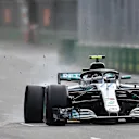 Valtteri Bottas (FIN) Mercedes-AMG F1 W09 EQ Power+ blow out at Formula One World Championship, Rd4, Azerbaijan Grand Prix, Race, Baku City Circuit, Baku, Azerbaijan, Sunday 29 April 2018. © Simon Galloway/Sutton Images