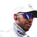 Lewis Hamilton (GBR) Mercedes-AMG F1 on the drivers parade at Formula One World Championship, Rd4, Azerbaijan Grand Prix, Race, Baku City Circuit, Baku, Azerbaijan, Sunday 29 April 2018. © James Gasperotti/Sutton Images