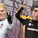 Drievr caricatures at Formula One World Championship, Rd4, Azerbaijan Grand Prix, Race, Baku City Circuit, Baku, Azerbaijan, Sunday 29 April 2018. © Simon Galloway/Sutton Images